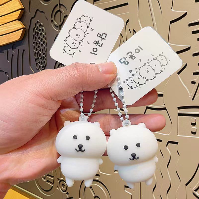 한국 농담 곰 열쇠고리 귀여운 만화 펜던트 인형 가방  - Prank Toys 리뷰 및 가격