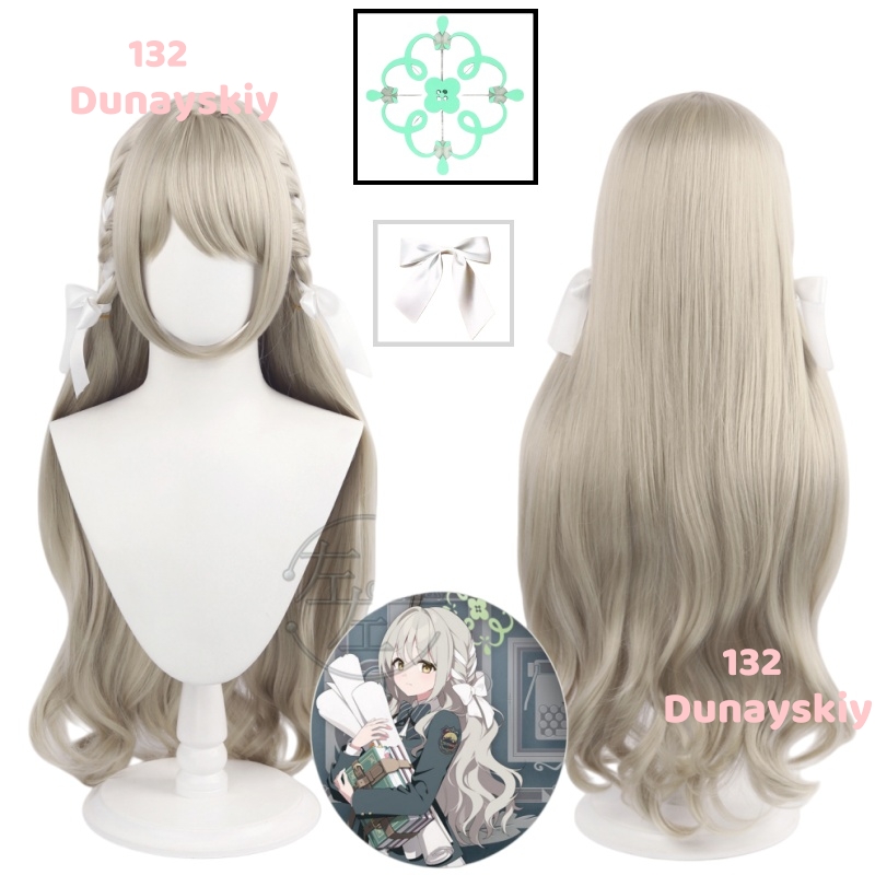 블루 아카이브 사쿠라이 미요 할로윈 카니발 파티 소품을 - Anime Cosplay Wig Heat Resistant 리뷰 및 가격