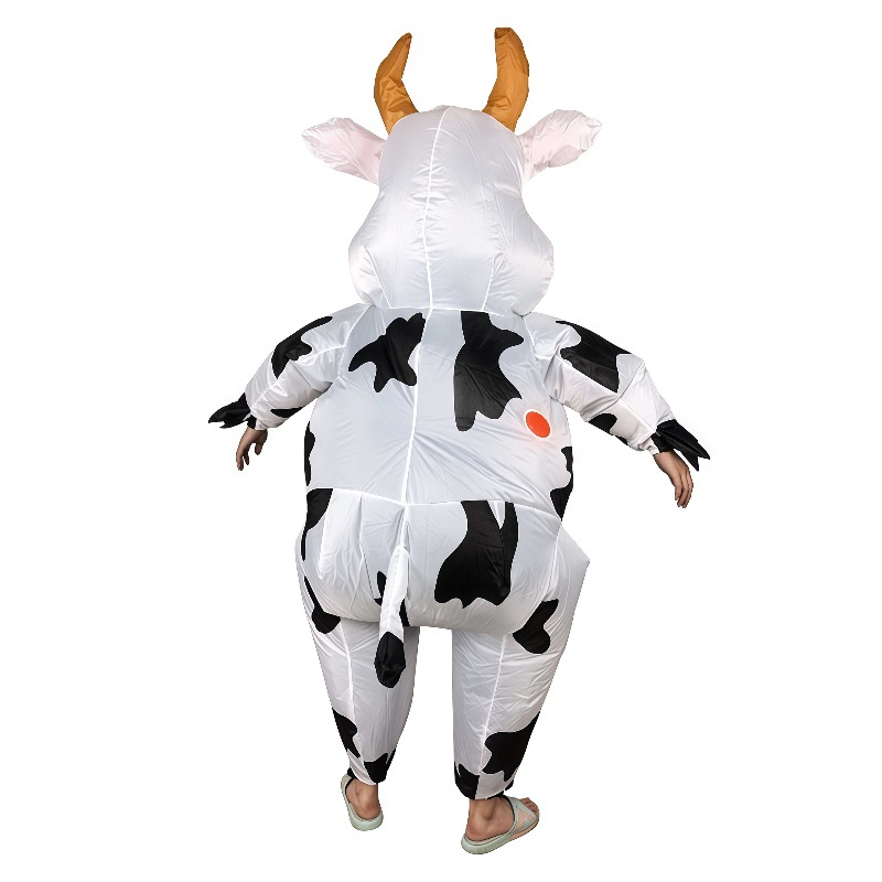 할로윈을 위한 재미있는 에어벌룬 소 의상, 전신을 덮는 - Costumes 리뷰 및 가격