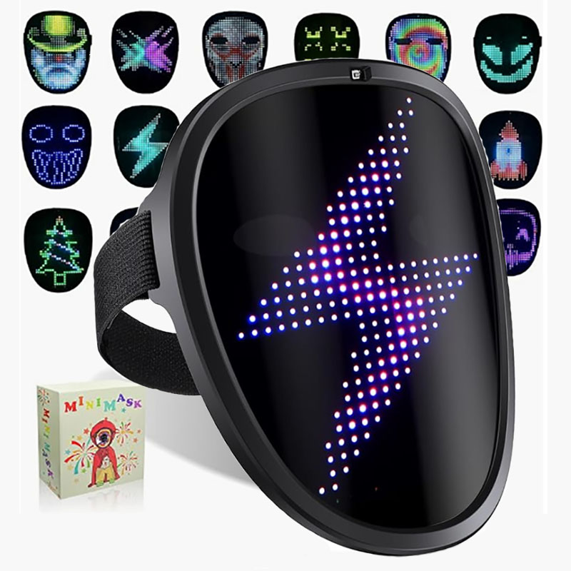 제스처 감지 어린이와 LED 마스크 할로윈 파티 축제  - Led Purge Mask Halloween 리뷰 및 가격