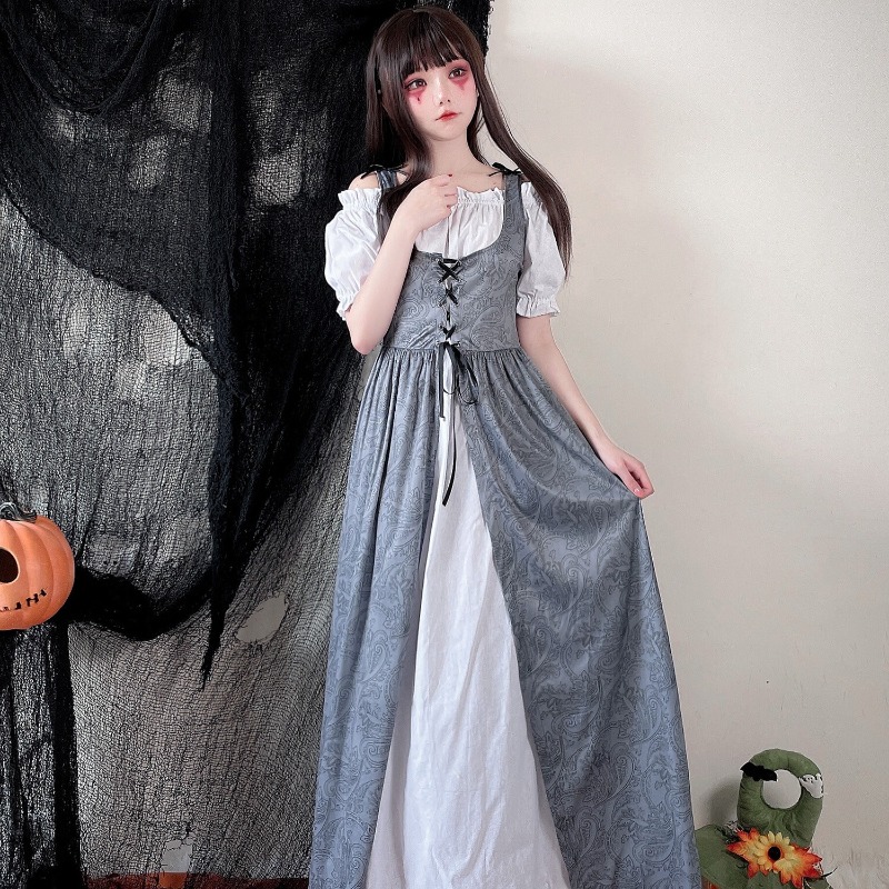 여성용 중세풍 의상, 르네상스 스타일의 어깨를 드러내는 - Medieval Renaissance Dress Women 리뷰 및 가격