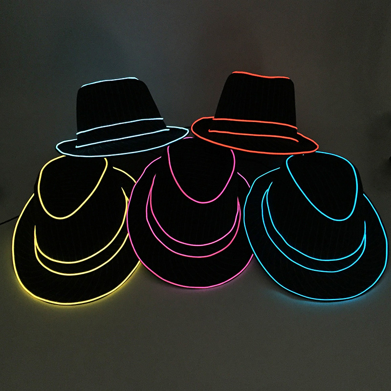 남자 선물 네온 EL 와이어 빛나는 검은 넥타이 Fed - Glow In The Dark Party Glasses 리뷰 및 가격