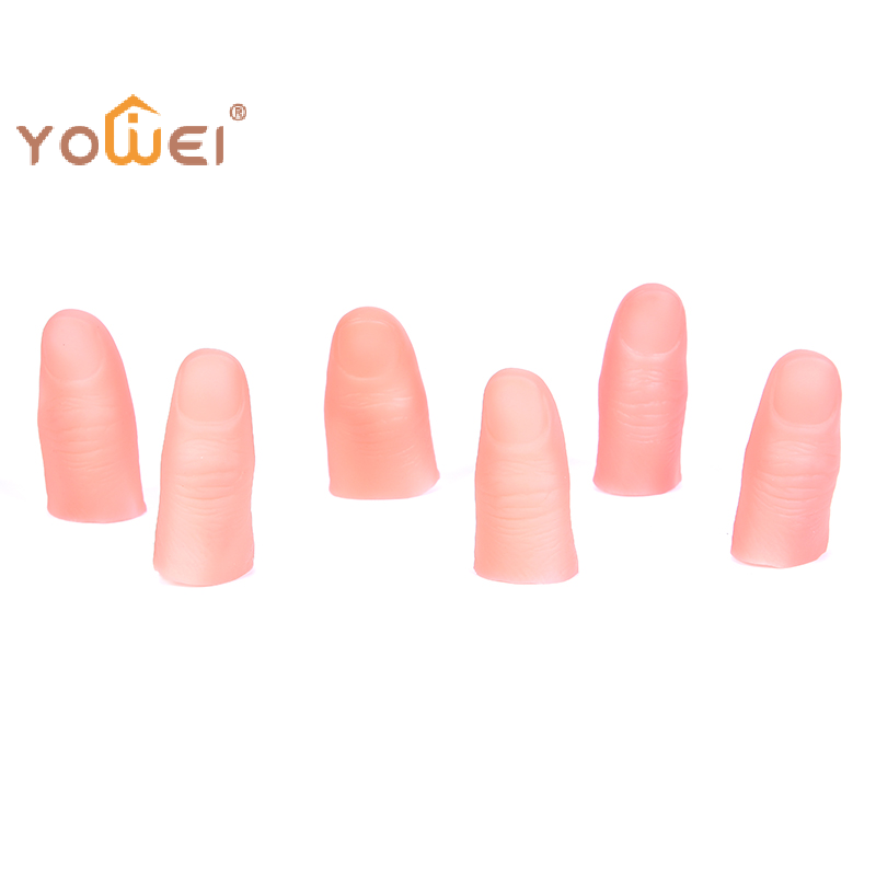 최신 3개/세트 가짜 부드러운 엄지손가락 팁, 마술 손 - Thumb Tip Magic Trick Set 리뷰 및 가격